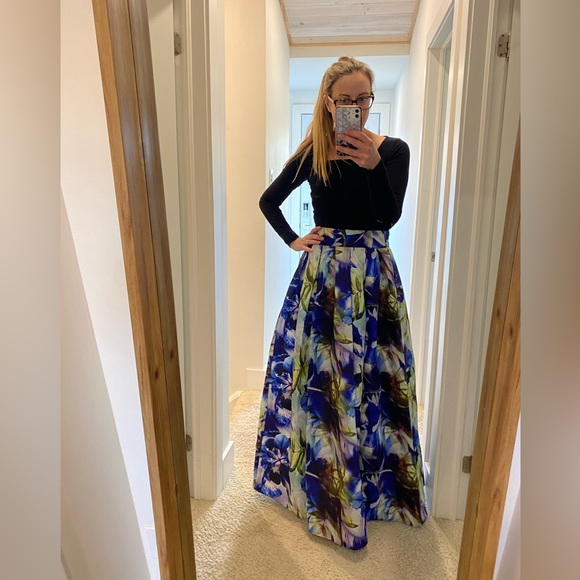 Dresses & Skirts - Full length floral skirt | Ballskirt | Medium